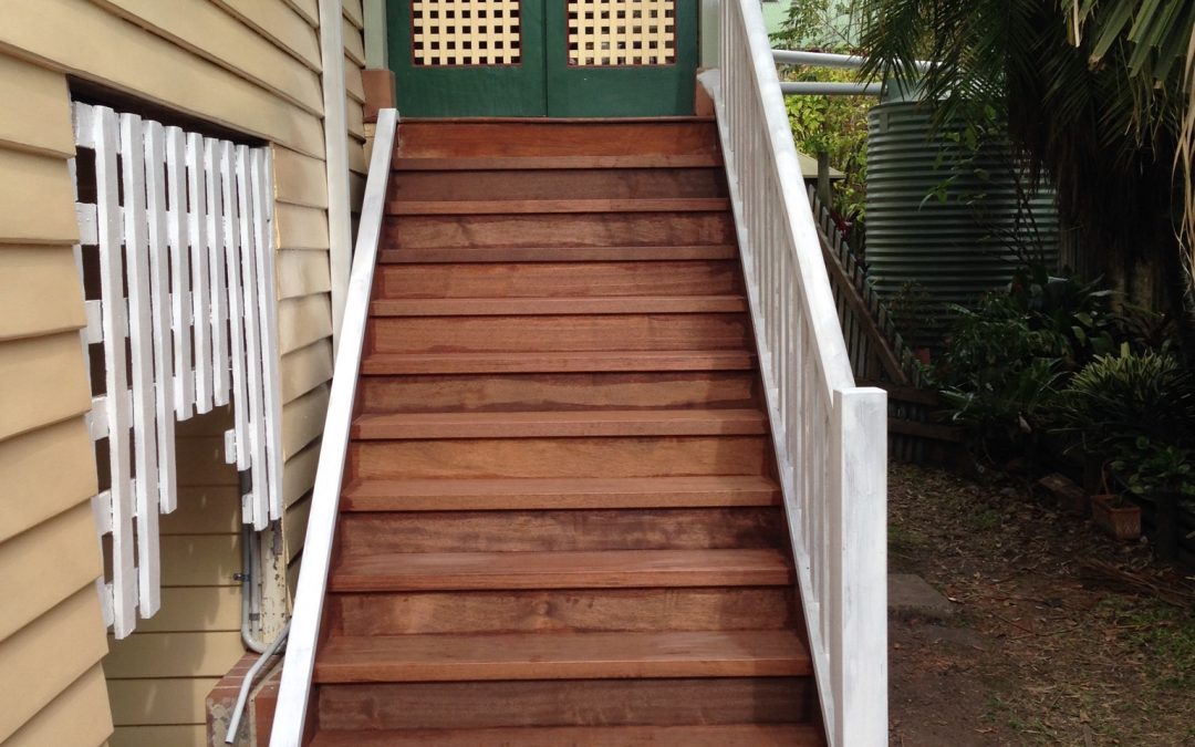 Stair replacement at Greenslopes